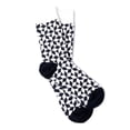 thumbnail image 2 of Black and White Diamond 3D Cubed Patterned Socks (Adult Large - Men's Shoe Sizes 8-12), 2 of 2