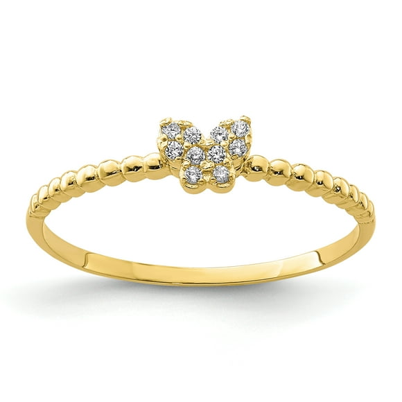 Fine Gold Butterfly Rings
