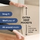 thumbnail image 3 of Sábanas CGK Unlimited Extra Deep Pocket King Cream, 3 of 9
