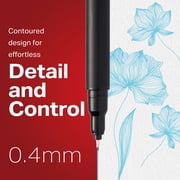 Sharpie Pens, Felt Tip Pens, Fine Point (0.4mm), Assorted Colors, 12 Count
