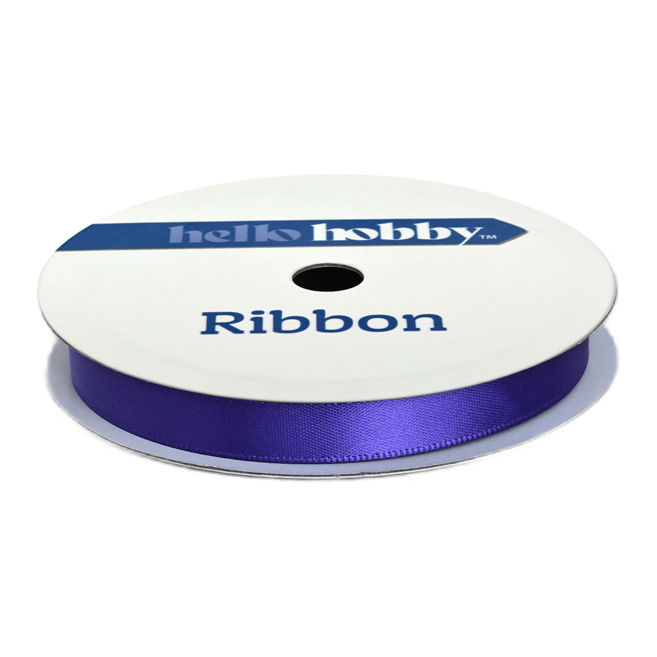 Gwen Studios 3/8" Purple Satin Ribbon, 7 Yards
