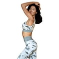 thumbnail image 2 of Women's Camo Activewear Sports Bra, Light Grey, S, 2 of 4