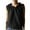 Black, variant on Womens Fashion 2025 Summer Tank Tops Casual Ruffle Neck Sleeveless Shirt Casual Dressy Blouse for Work Office