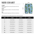 thumbnail image 2 of Bixox Men's Crocodile Riding Skateboard printed lightweight casual shorts, soft sleep shorts with pockets., 2 of 5