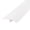 White, variant on Outwater T-Molding 1-9/16 Inch Black Flexible Polyethylene Off-Set Barb Tee Moulding 25 Foot Coil