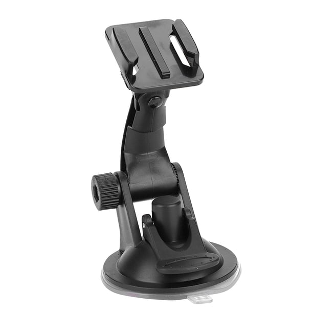 Accesorio de cámara de acción con soporte de ventosa de plástico resistente para GoPro y SJCAM