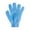 Blue, variant on VerPetridure 1 Pair Bath Exfoliating Gloves for Shower,Natural Loofah Exfoliating Wash Gloves for Body and Face,Dead Skin Remover,Double Sided Microfibre Shower Body Gloves for Adults and Kids