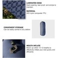 thumbnail image 3 of Inflatable Sleeping Pad Camping Mat with Pillow 190L x 60W x 5Th cm - Ultralight, Waterproof, Compact, Portable Sleeping Pad for Backpacking, Travelin, 3 of 5