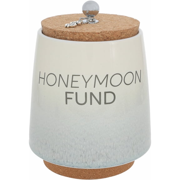 Pavilion Gift Company - Honeymoon - 6.5" Ceramic Savings Bank