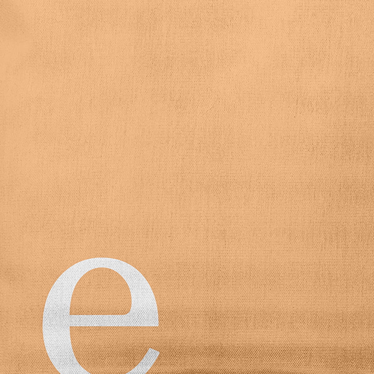 Simply Daisy 26" x 26" Modern Monogram Decorative Throw Pillow, Pale Gold