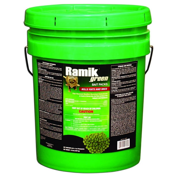 Ramik Green Rat And Mouse Poison Pellet Bait Packs