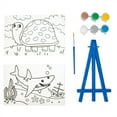thumbnail image 2 of Peins tes propres toiles de tortue et de requin Hello Hobby, 2 of 4