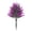 Purple, variant on YAMB Spring Artificial Fern Ground Stakes, 16.7x8.1in Weather Resistant Outdoor Faux Greenery Bush, Realistic Fake Plant Stake for Garden Yard Flower Bed Pathway Lawn Patio Decor, Blue