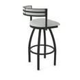 thumbnail image 2 of 861 Artemis 30" Swivel Bar Stool with Black Wrinkle Finish and Graph Alpine Seat and Back, 2 of 5