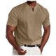thumbnail image 1 of Playeras Negras Hombre Algodon Camiseta De Cuello Redondo Con Estampado De Playa De Verano Para Hombre Top Informal De Manga Corta, 1 of 4