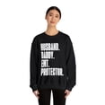 thumbnail image 3 of EMT Dad Fathers Day Birthday Ideas Sweatshirt, Gifts, Crewneck, 3 of 4