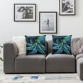 thumbnail image 2 of PIKWEEK  Octopus Throw Pillow Covers  Set of 2, 3D Octopus Pillow Covers, Ocean Animal Decorative Pillow Covers for Home Bed Sofa Couch, Sealife Ocean Life Cushion Cases, Black Green White, 2 of 7