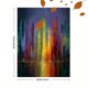 thumbnail image 3 of Qisvanset Simple Monstera Leaf Canvas Print 12x16 Inch Entryway Art, 3 of 8