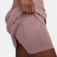 thumbnail image 4 of Women's Nike One Ultra High-Waisted Skort Color: Mauve Size: LARGE, 4 of 5