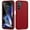 Red, variant on JTCASES for Samsung Galaxy A54 5G Case, Shockproof Anti-drop PC Frame Anti-slip Strip Silicone Back Shell Rugged Anti-scratch for Samsung Galaxy A54 5G (6.4" 2023) - Black