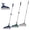 Blue, Green, Gray, variant on Magic Silicone Broom All Surface Sweeper Squeegee for Wet and Dry Cleaning Dust, Dirt, Liquids, Pet Hair, Tile, Hardwood Floors, Carpet, Furniture, Windows, Shower Doors (Blue - 1 Pack)