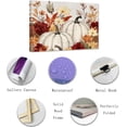 thumbnail image 5 of ZHONGYUTONG Fall Canvas Wall Art Autumn Pumpkin and Maple Leaf Paintings Prints Vintage Farmhouse Pictures Thanksgiving Home Decor (24.00" x 36.00"), 5 of 6