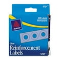 thumbnail image 1 of Avery Consumer Products AVE Reinforcements- .25in. Diameter- 1000-Box- Clear, 1 of 1