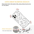 thumbnail image 3 of Yoga Cats Case for iPhone 12 Pro,Aesthetic Art Design Pattern TPU Shock-proof Cover Case, 3 of 4