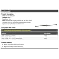 thumbnail image 3 of Marketplace Auto Parts Rear Driveshaft - Compatible with 2006-2015 Toyota RAV4, 3 of 4