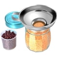 thumbnail image 3 of mueisuert Entonnoir en Acier Inoxydable pour Pot Maçon avec Poignée pour Pots à Bouche Réguliers et Larges (Cou-4,5 Cm), 3 of 6