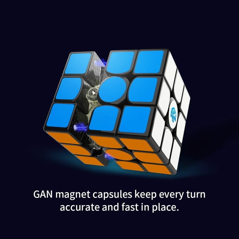 GAN 356X v2, Magnetic Speed Magic Cube Stickerless 356 X 2020 - Walmart.com