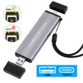 thumbnail image 4 of DQrwqpou Caja SSD W206 Aluminio USB3.1 Gen2 Caja Disco Duro 10Gbps para M2 NVMe PCIe, 4 of 9