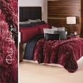 thumbnail image 5 of Cobertor Pachicalientito Shaggy Vino Matrimonial Colchas Concord 180x220 cm, 5 of 5