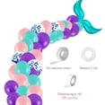 thumbnail image 3 of Mermaid Balloon Arch Kit Fish Tail Balloon Garland Kit Theme Party Decorations for Wedding Birthday Party Decor, 3 of 8