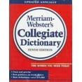 thumbnail image 1 of Pre-Owned Webster's Ninth New Collegiate Dictionary: Brown-Leather-Like/Stock #10 (Hardcover) 087779510X 9780877795100, 1 of 1