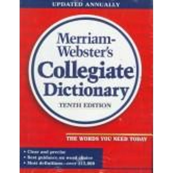 Pre-Owned Webster's Ninth New Collegiate Dictionary: Brown-Leather-Like/Stock #10 (Hardcover) 087779510X 9780877795100