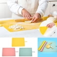 thumbnail image 7 of Extra Large Silicone Pastry Mat - Non Slip Non Stick Baking, 23.6x15.7in Counter Protector - Double Thickness, Heat Resistant Kitchen Accessory, Pink, 7 of 7