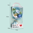 thumbnail image 6 of Valentine's Day Gifts for Her Blue Soap Bouquet Artificial Rose Flower Gift Set for Wedding Home Decoration Long Lasting Romantic Presents, 6 of 7