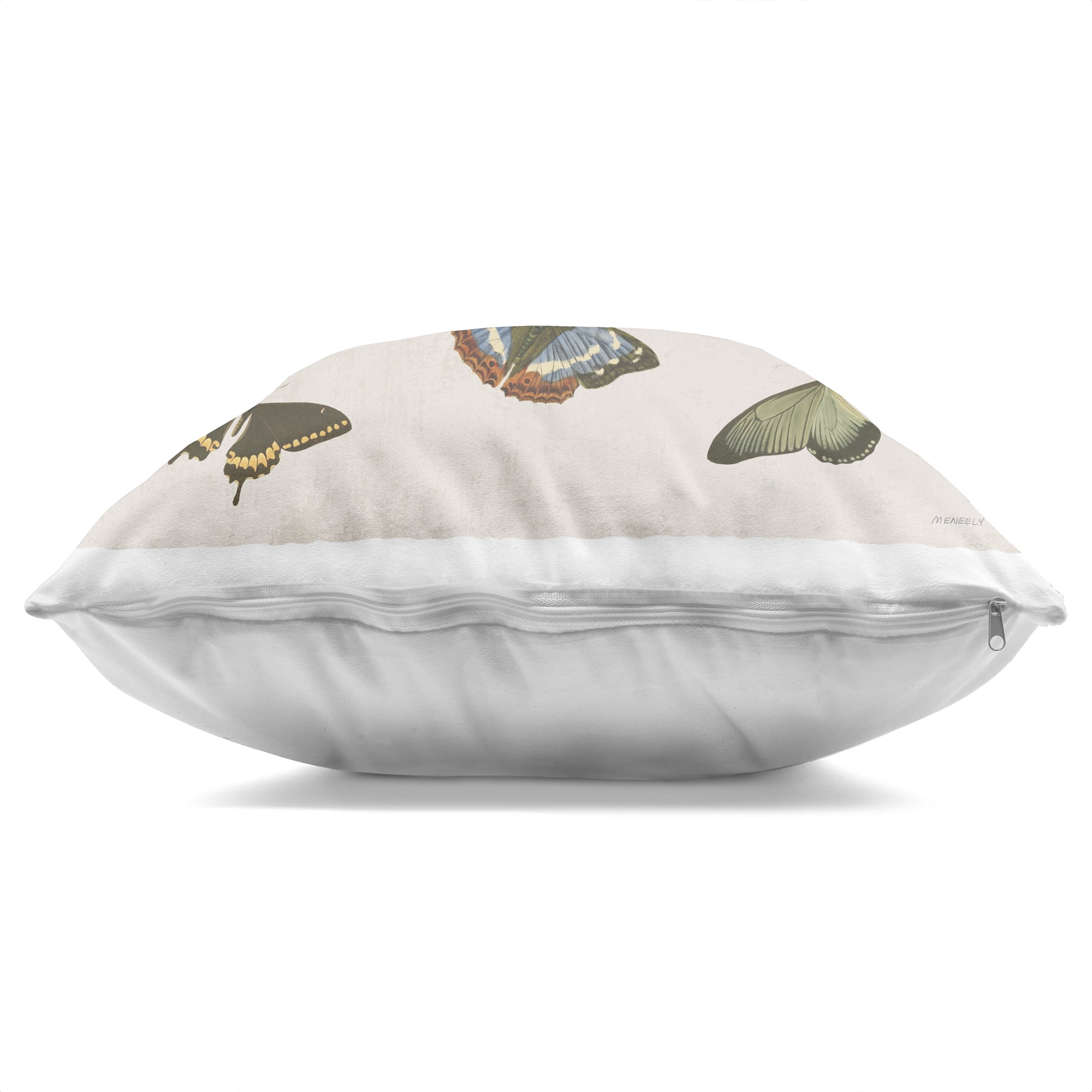 Stupell Industries Vintage Butterflies in Multiples Decorative Printed Throw Pillow, design by Dan Meneely