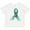 AA-White, variant on Inktastic Ovarian Cancer Awareness Teal Ribbon Made of Hearts Boys or Girls Toddler T-Shirt