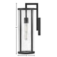 thumbnail image 3 of 82054BK Lark Alfie - 12W 1 LED Medium Outdoor Wall Lantern In Transitional-18 Inches Tall and 6 Inches Wide, 3 of 21
