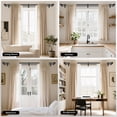 thumbnail image 6 of HEI! DEAR 1" Heavy-Duty Adjustable Double Curtain Rod Set 36-120" with Matte Black Ball Finials, 6 of 7