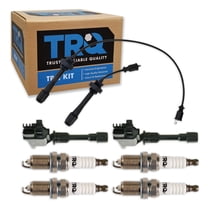 TRQ Ignition Coils Wires & Spark Plugs Fits 2003 Mazda Protege TKA06253