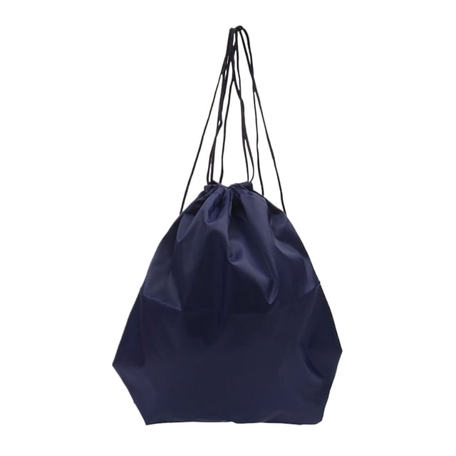 Wosthever Bolsas con cordón Bolsa de natación de gran capacidad para todas las ocasiones Saco de gimnasio impermeable personalizado Deportes acuáticos Azul oscuro