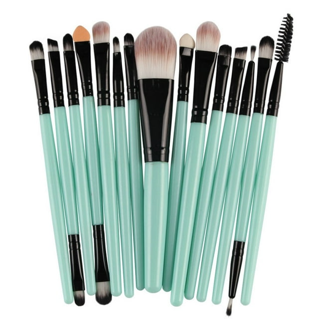 Professional 15 Pcs Cosmetic Makeup Brush Women Foundation Eyeshadow Eyeliner Lip Brand Makeup Pincel Maquiagem Eye Brushes Set