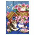 thumbnail image 1 of Toland Home Garden Patriotic Kitties 12.5 x 18 Inch Decorative Spring Summer Flower Kitty Cat Garden Flag, 1 of 1