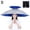 Silver, variant on Hands Free Umbrella Hat Double Layer Oxford Cloth 45 Inch Large Foldable Portable for Fishing Hiking Outdoor Sun Rain Protection