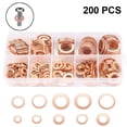 thumbnail image 1 of Red Copper Washers Assortment, Temperature Resistance For Reliable Performance In Harsh Conditions, 1 of 8