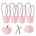 thumbnail image 1 of AURARMLET 10Ud Bolsa Floral Rosa Con Asa Fuerte Y Impermeable Para En Casa, 1 of 6