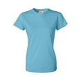 thumbnail image 2 of Comfort Colors - Garment-Dyed Women’s Lightweight T-Shirt - 4200 - Lagoon - Size: XS, 2 of 3